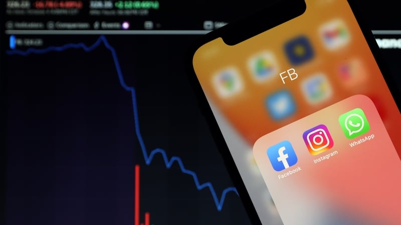 Shares of Facebook fell 4.9% which is their biggest daily drop since last November