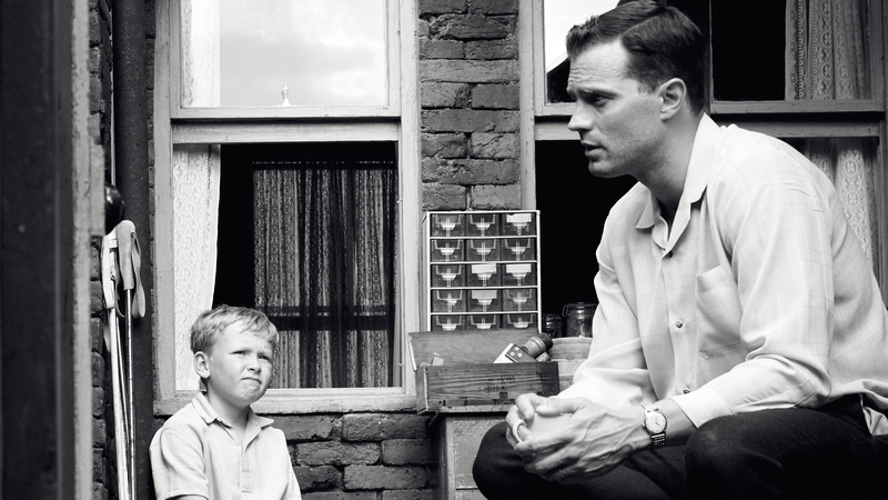 Jude Hill as Buddy and Jamie Dornan as Pa in director Kenneth Branagh's Belfast / Image: Rob Youngson, Focus Features