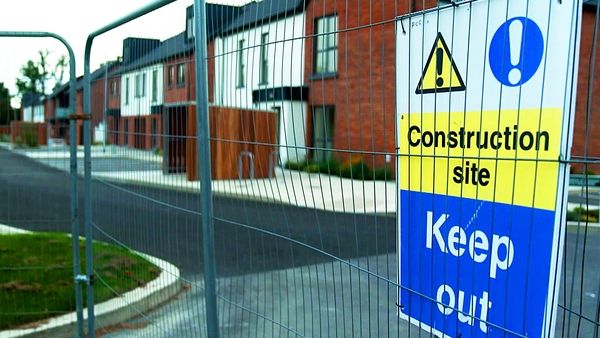 100 homes in Castle View estate in Lucan, Co Dublin, were completed in May