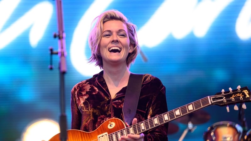 Brandi Carlile performs at the Ohana Festival Encore weekend in California on October 2. (Photo by Scott Dudelson/Getty Images)