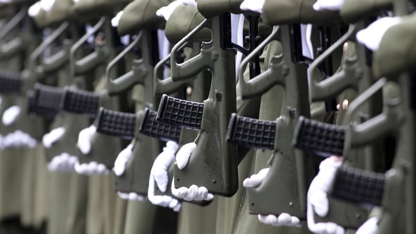 The soldier was taken to hospital following the incident yesterday afternoon but was discharged later that evening (file image)