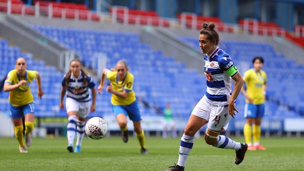 Fara Williams in the colours of Reading