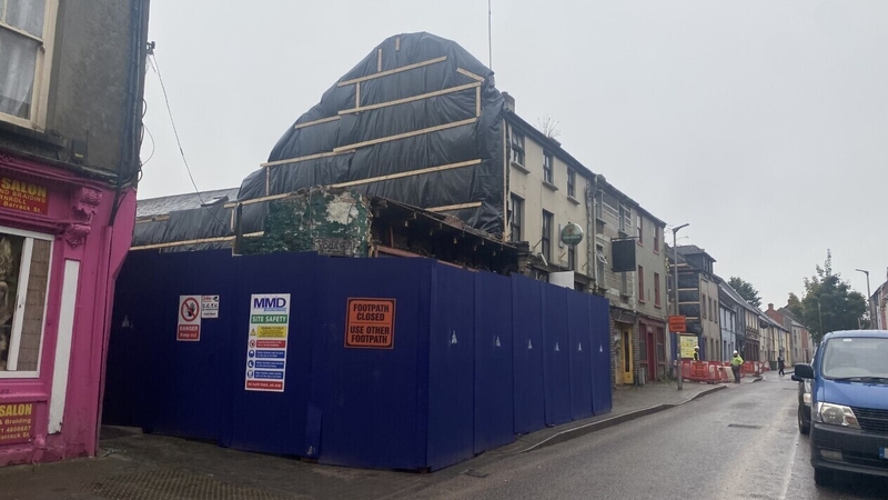 The bones were found under the floorboards of the former pub Nancy Spain's