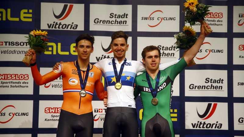 JB Murphy got on the medal podium in Switzerland