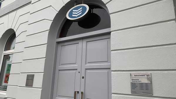 The bank's Ballyhaunis branch closed for the final time this afternoon