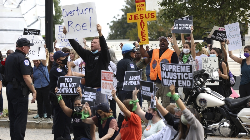 The Texas abortion row has inflamed passions among pro-choice and pro-life supporters in the US