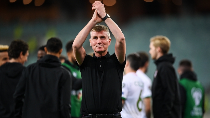 Stephen Kenny enjoyed his first competitive win as Ireland manager