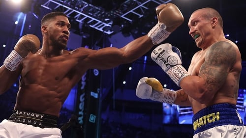 Anthony Joshua was beaten on points by Oleksandr Usyk last September