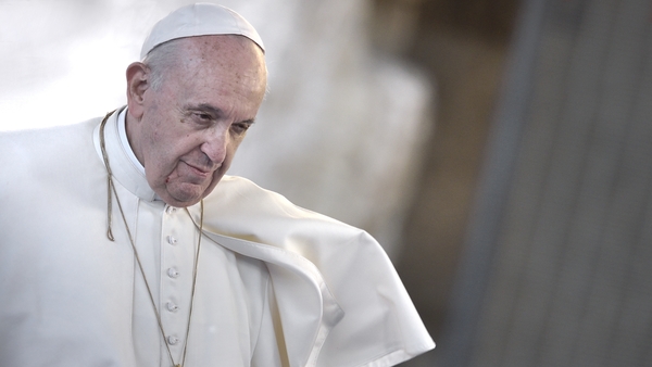 Pope Francis made the announcement during mass in St Peter's Basilica