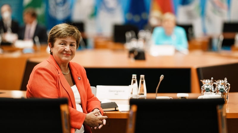 International Monetary Fund Managing Director Kristalina Georgieva