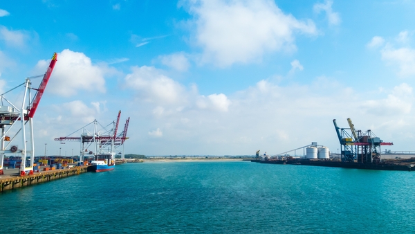 Dunkirk harbour in France, where the new terminal has opened (File)