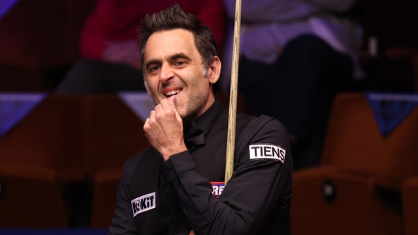 Ronnie O'Sullivan hit three century breaks in his comeback win over Michael Georgiou