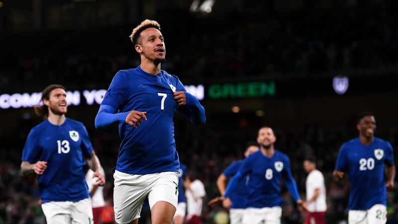 Callum Robinson scored Ireland's first hat-trick since 2014