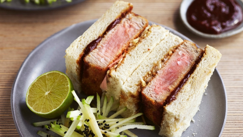 A sandwich full of flavour.