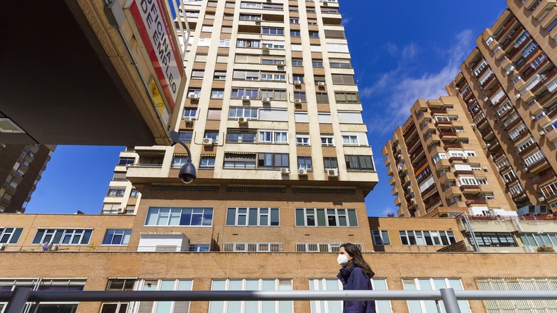 Apartments in Madrid (file image)