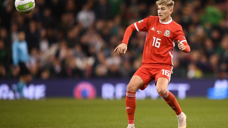 David Brooks in action against the Republic of Ireland in 2018