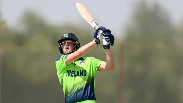Gareth Delany batting against Bangladesh