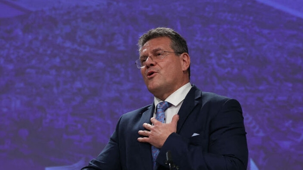 Maroš Šefcovic said he has no mandate to renegotiate the protocol