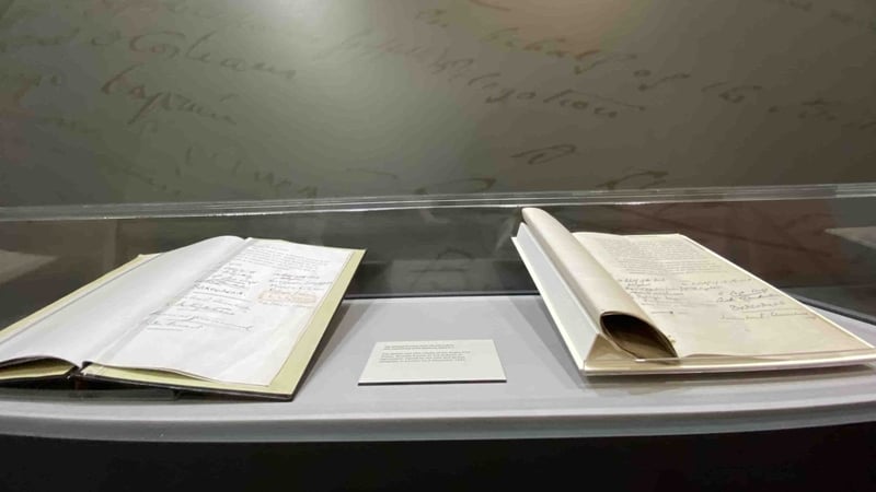 Both copies have lain in archives for 100 years