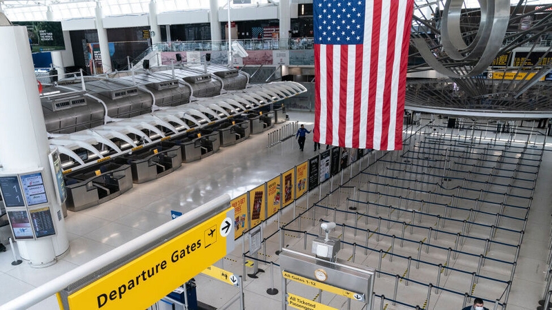 Restrictions on non-US citizens were first imposed in January 2020