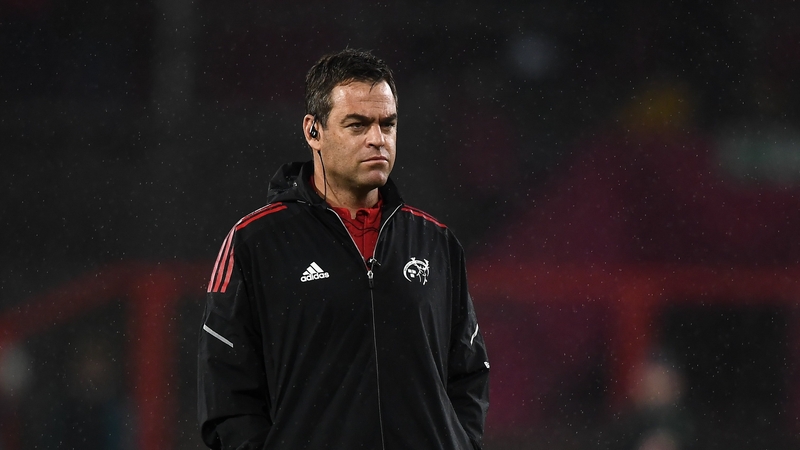 Munster head coach Johann van Graan