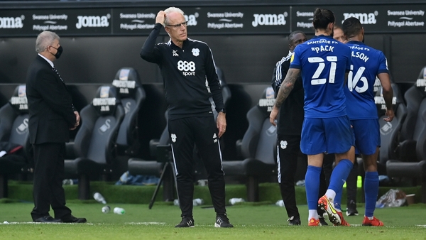Mick McCarthy's Cardiff side lost eight games in-a-row