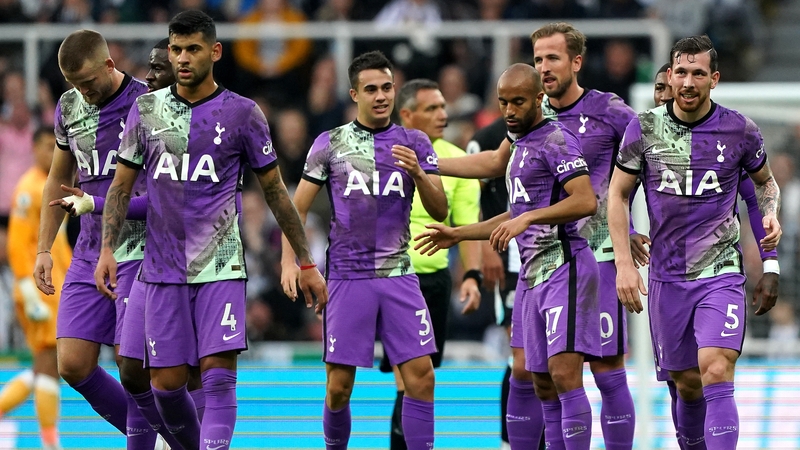 Harry Kane fired Spurs 2-1 up on 22 minutes