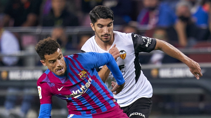 Coutinho doubled Barca's lead just before the break