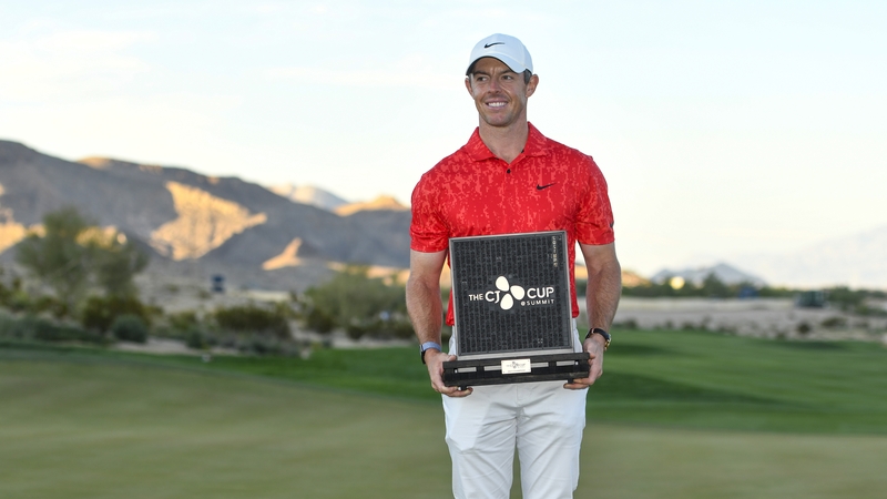 Rory McIlroy recorded a crucial eagle on the 14th hole