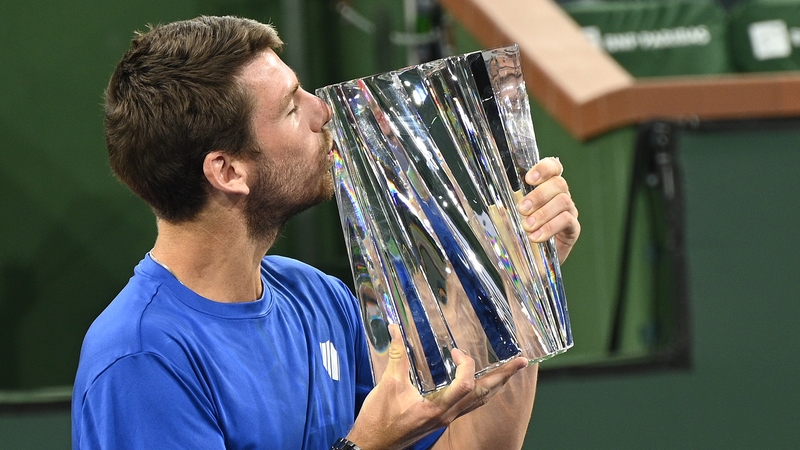 Cameron Norrie won the Indian Wells final in straight sets