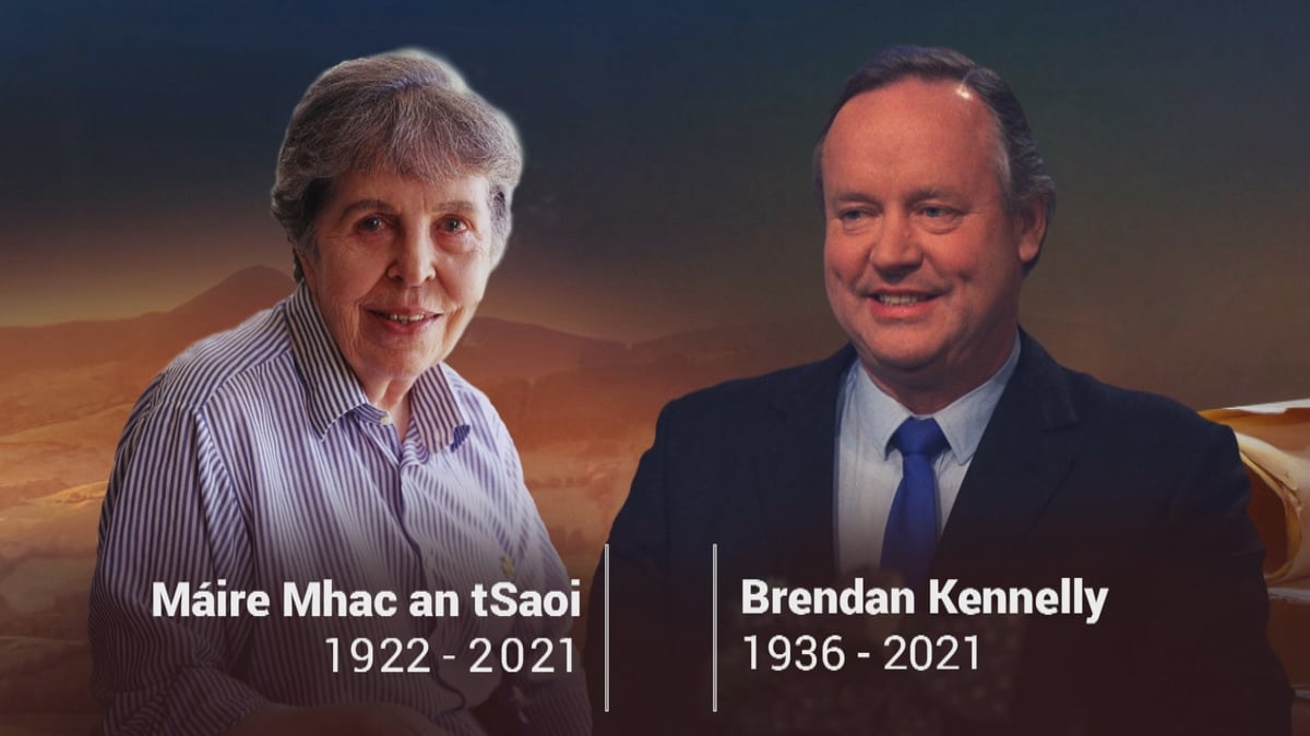 RIP Brendan Kennelly & Máire Mhac an tSaoi