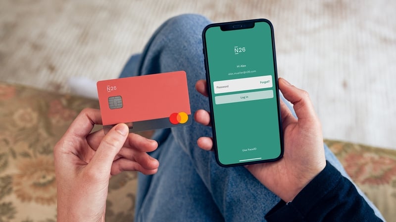 The N26 Rhubarb card