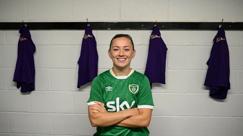 Katie McCabe will captain Ireland against Sweden