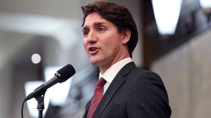 The visit followed strong criticism directed at Justin Trudeau for ignoring an earlier invitation to the community (file pic)