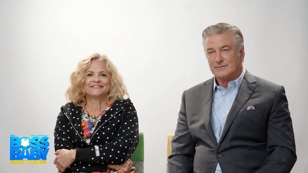 Amy Sedaris and Alec Baldwin talk to RTÉ Entertainment about The Boss Baby: Family Business