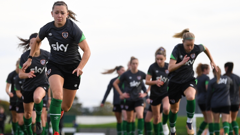 The Republic of Ireland are put through their paces at the FAI National Training Centre in Abbotstown