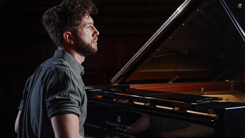 Jack O'Rourke: "I couldn't be without my piano. It's another limb." Photo Credit Miki Barlok