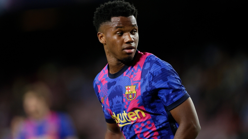 Ansu Fati has broken multiple age records since making his debut aged 16