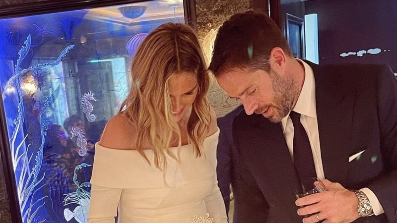 Frida Andersson and Jamie Redknapp, image via Harry Redknapp/Instagram