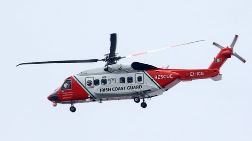 Members of the Daingean Uí Chúis Unit of the Irish Coast Guard assisted in the operation (File image)