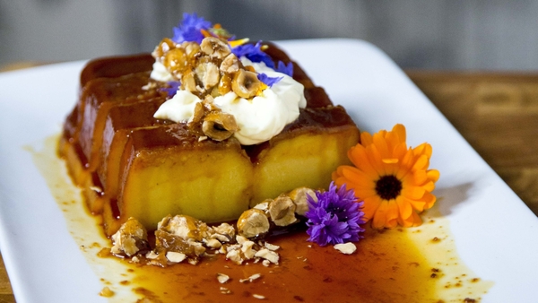 Jeeny's coconut crème caramel:
