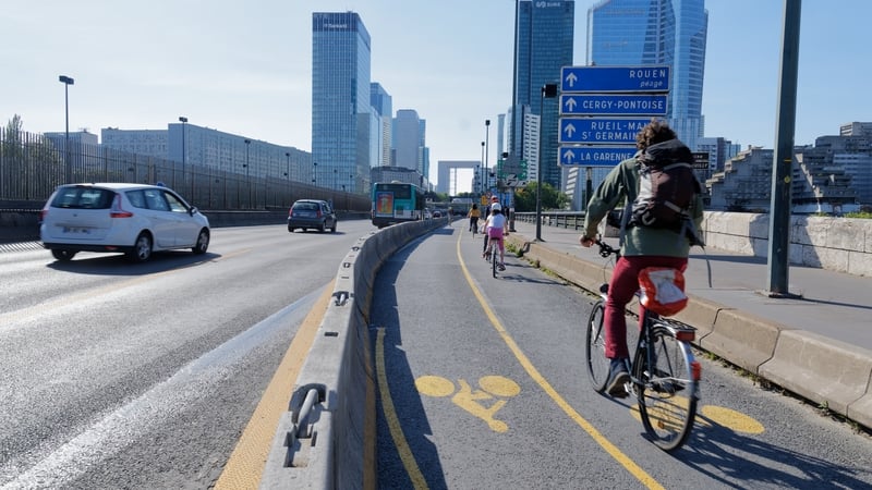 Some €180m of new spending is earmarked for infrastructure, including plans for major bike routes across the city