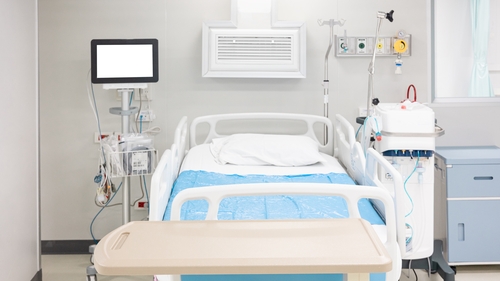 There are 549 patients in hospital with the virus, up six on the same time yesterday