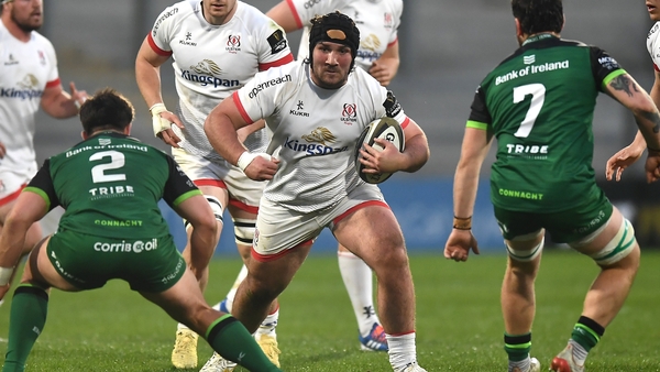 Tom O'Toole in action against Connacht
