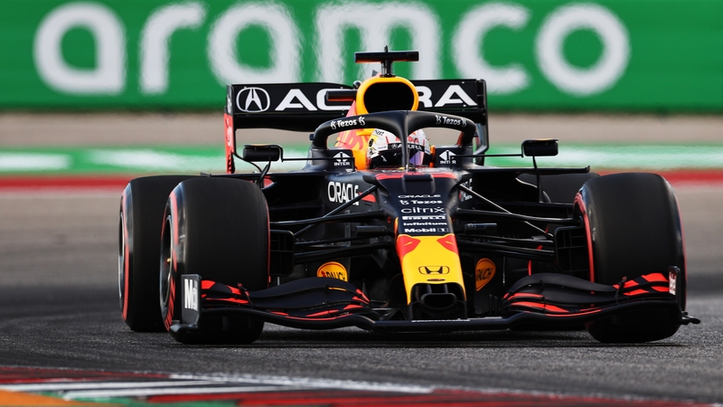 Max Verstappen will start at the front of the grid