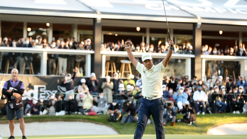 Matsuyama: 'It's just so great to be able to play in front of so many fans here in Japan and to be able to play well'