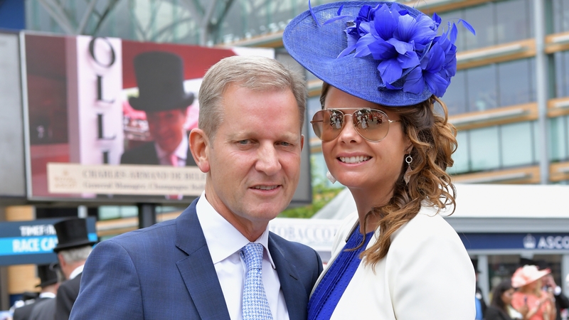 Jeremy Kyle and Vicky Burton at Royal Ascot in June 2018
