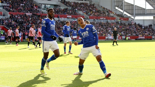 Belgium international Tielemans hit a stunning long-range strike to open the scoring for Brendan Rodgers' side