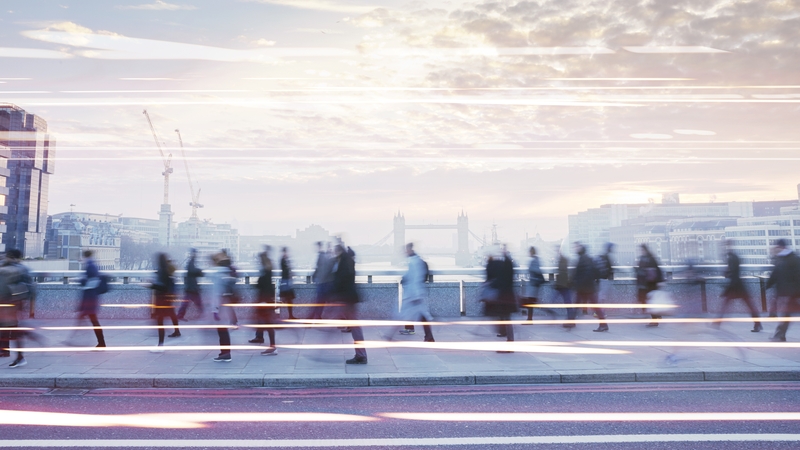 Today's CSO survey shows that the number of people in employment increased by 12.3% to 2,505,800