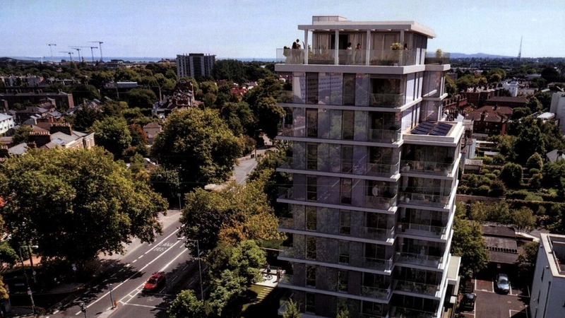 The scheme is planned for a 0.092 hectare site at the junction of Appian Way and Leeson Street Upper